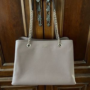 ♠️ Kate Spade Jordyn Large Chain Handle Tote in Dusk.